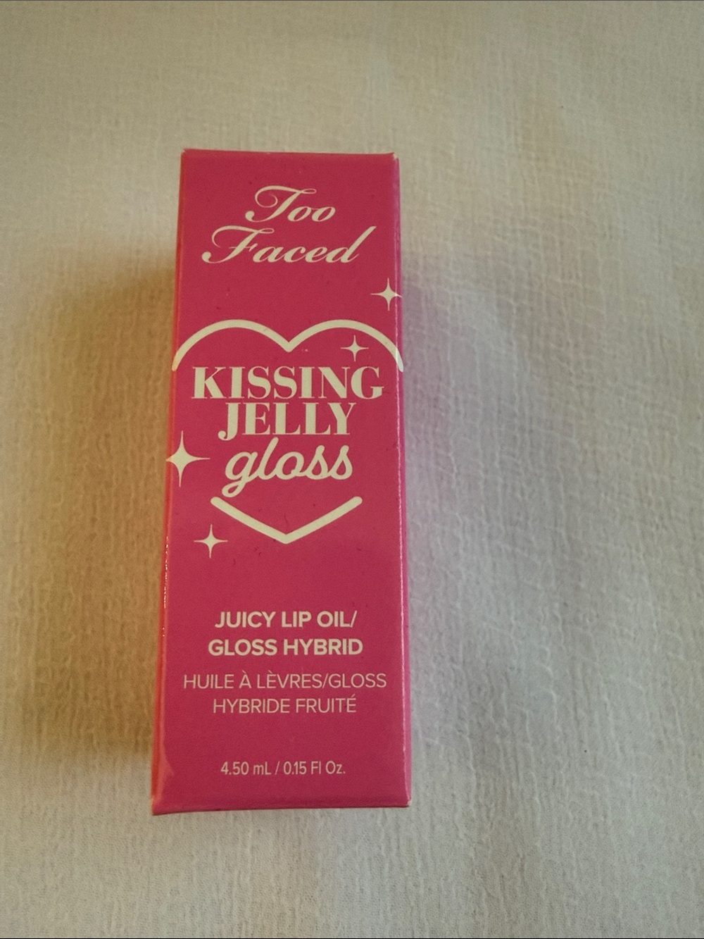Too Faced Kissing Jelly Gloss - Bright Pink